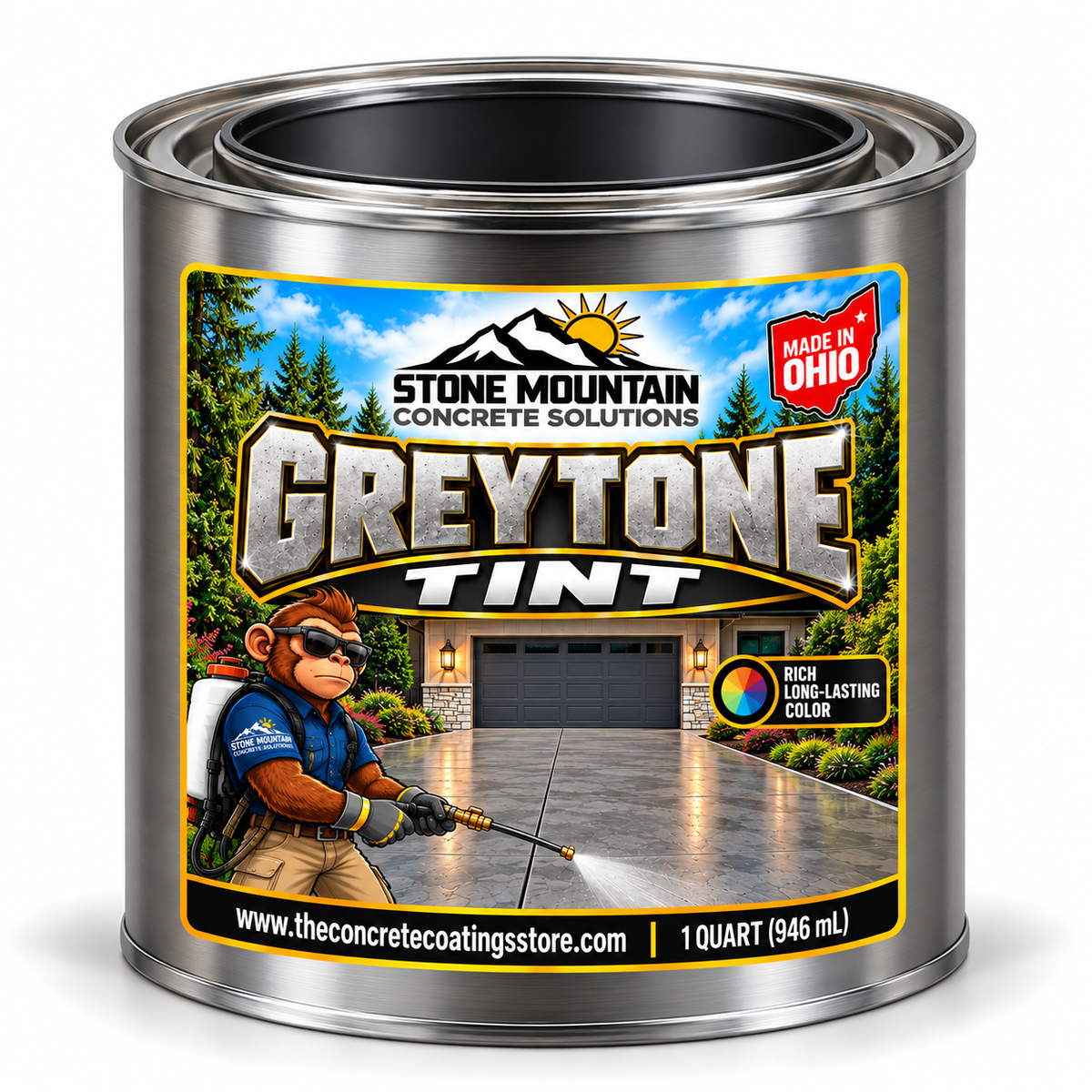 Grey Tone Tint for Emerald™ sealer - this is tint only - 1 quart