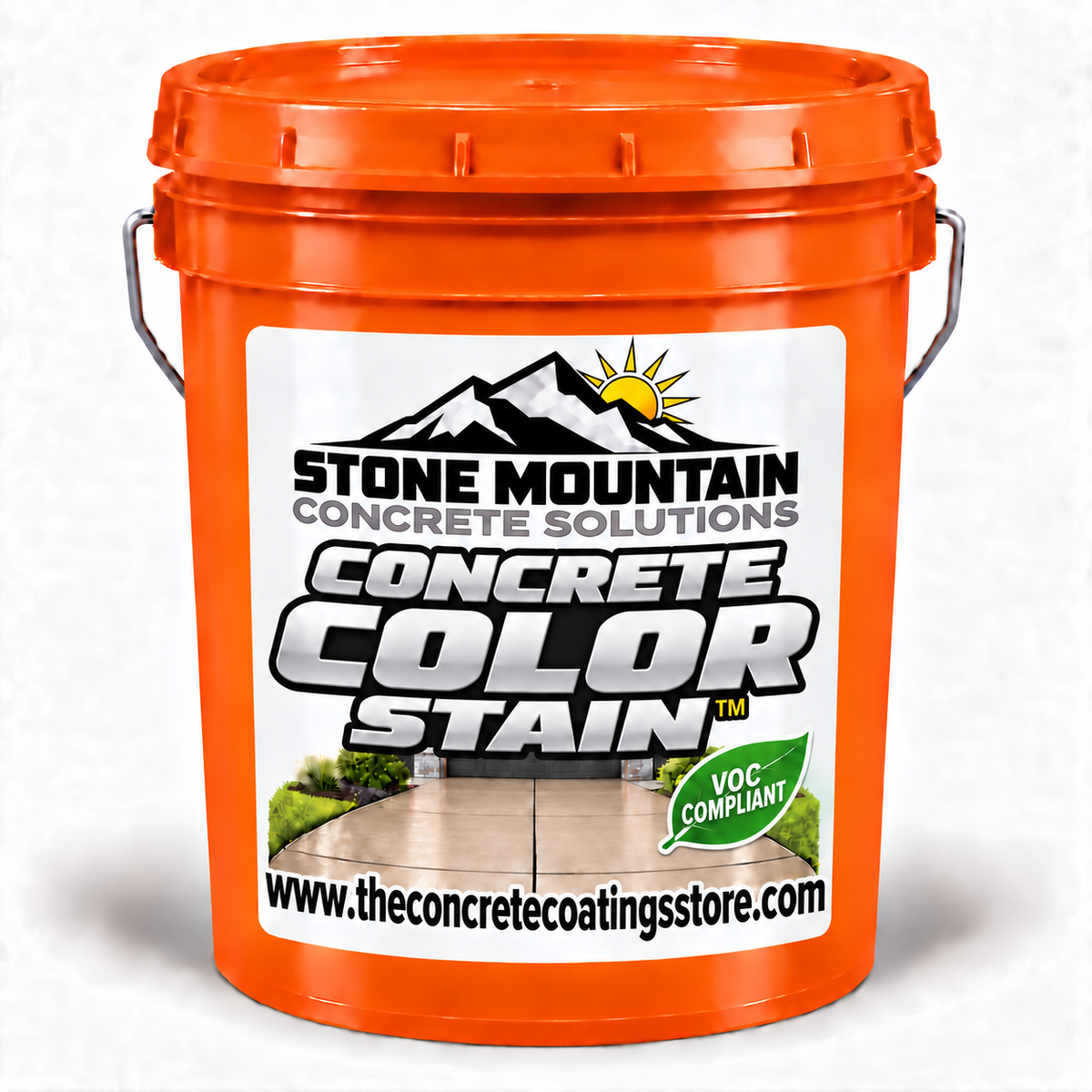 Concrete Color Stain - Water Based Concrete Color Stain, Cure, & Seal