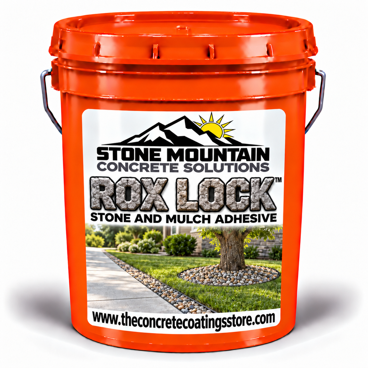 Rox Lock™ - Rock & Mulch Lock Adhesive